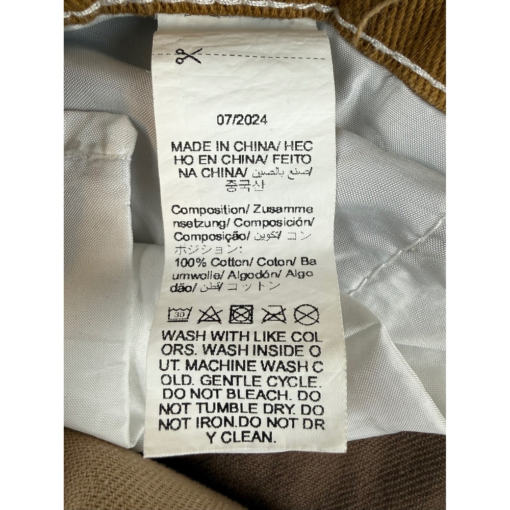 Streetwear Patchwork Distressed Pants Earthy Colorblock Size 32 Unbranded - Picture 7 of 7